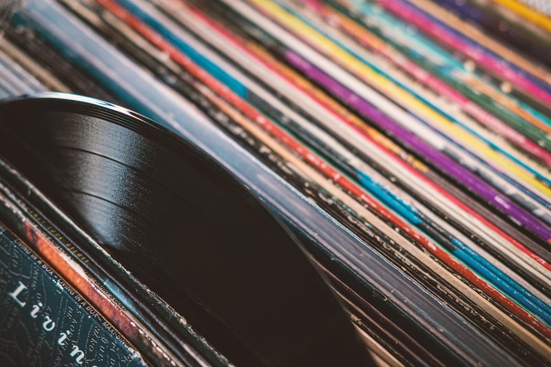 Retro Record Coasters